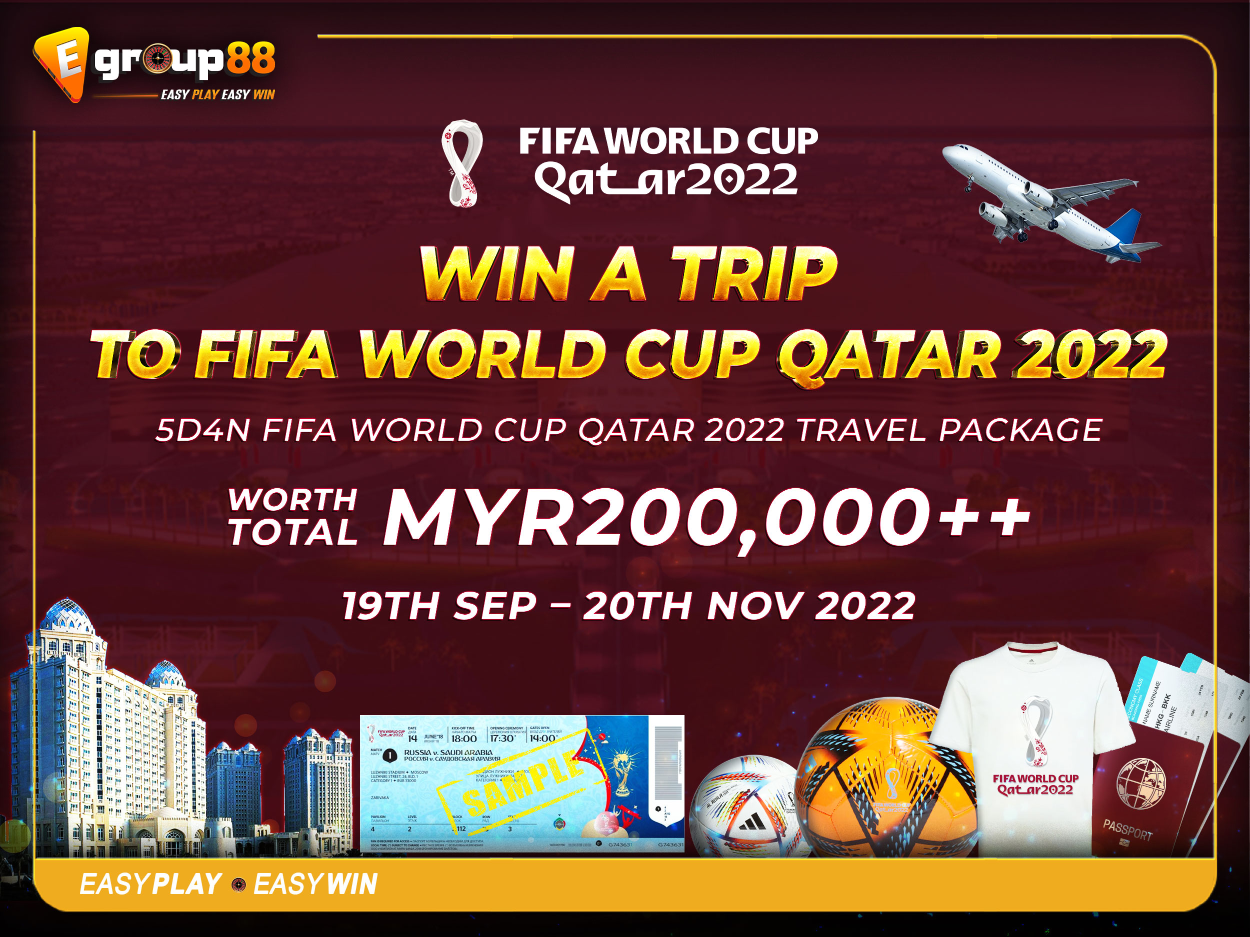 Win A Trip To FIFA World Cup Qatar 2022