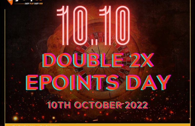 10.10 Double 2x Epoints Day
