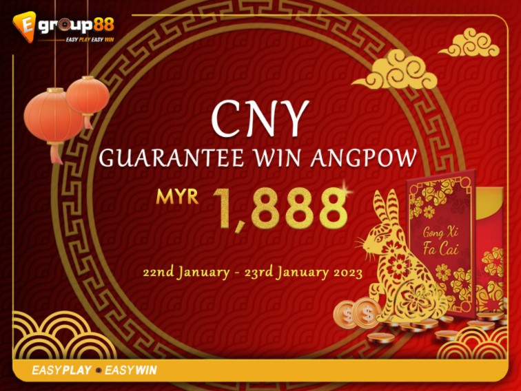 CNY Guarantee Win AngPow up to MYR1,888