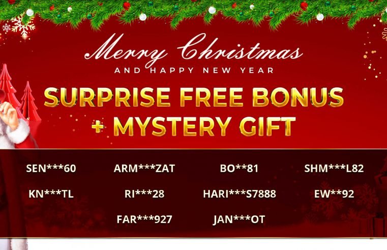 Christmas Surprise Gift Winner List