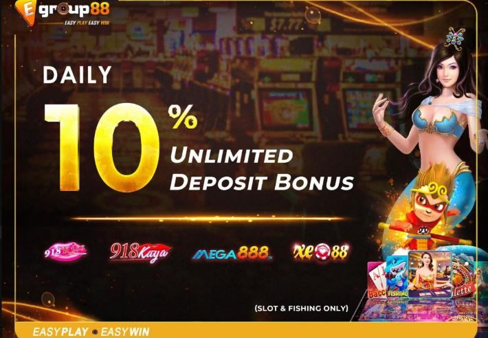 Daily 10% Unlimited Deposit Bonus