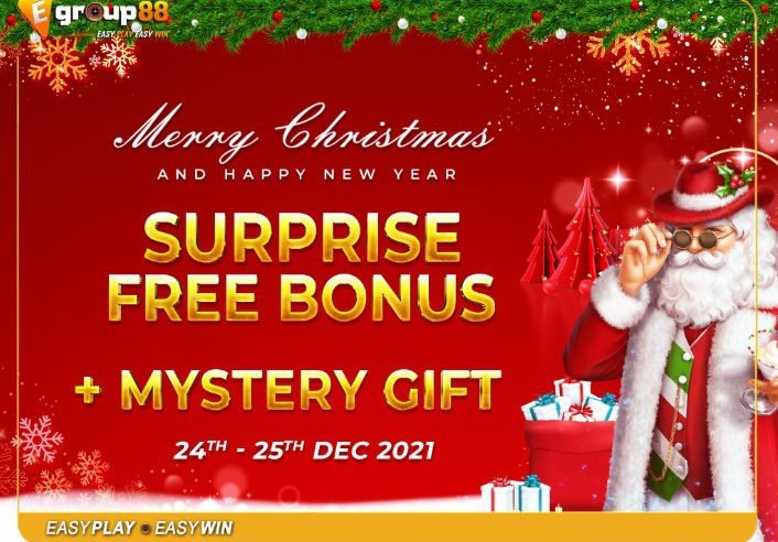 24&25/12 Christmas Surprise Free Bonus + Mystery Gift