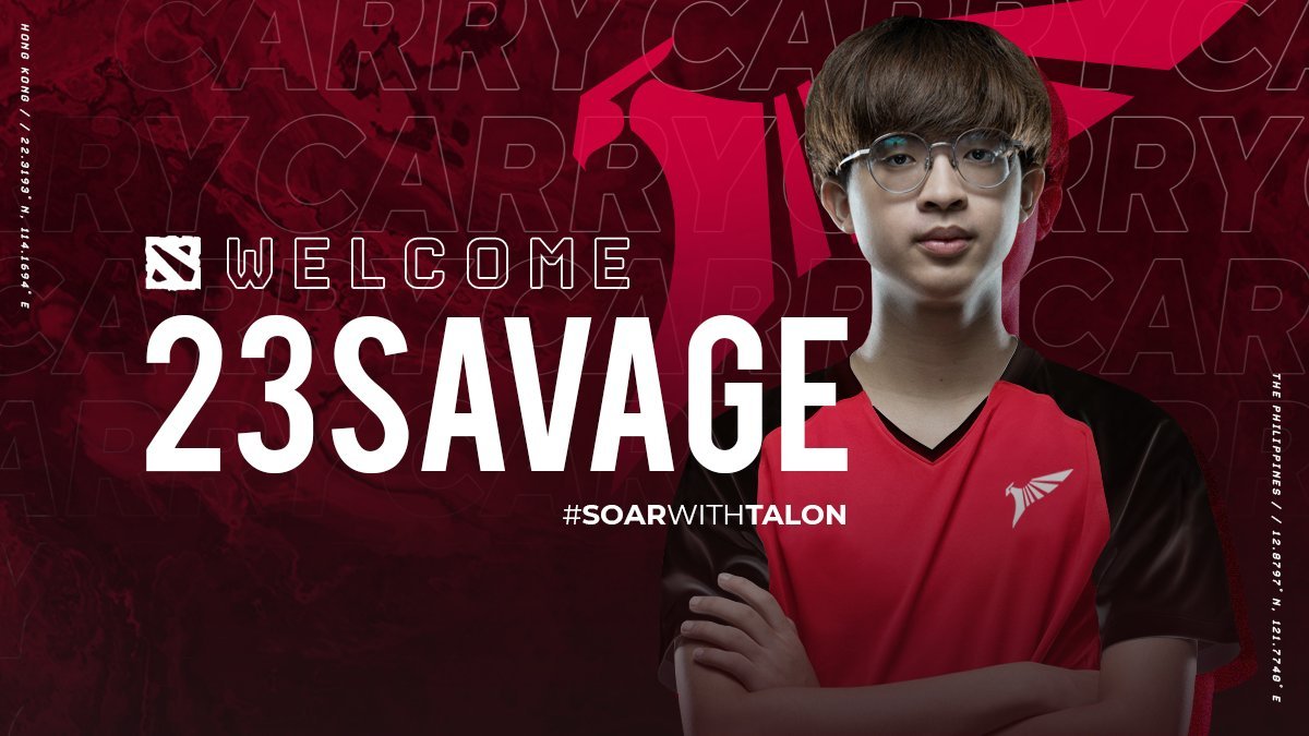 Talon Esports signs 23savage from T1’s Dota 2 roster