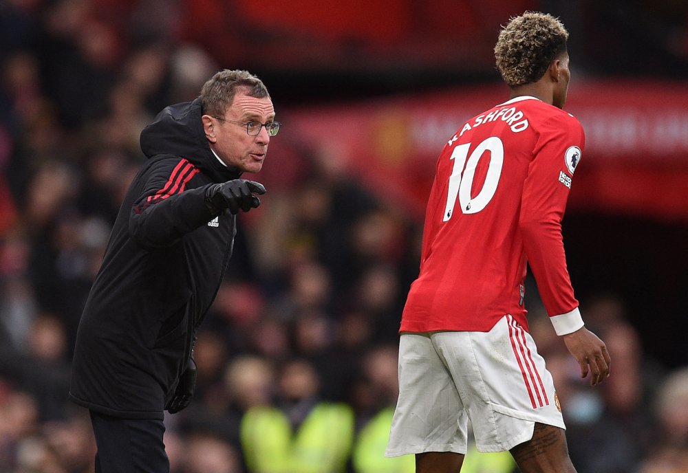 United’s Rangnick hits back at Van Gaal’s ‘commercial club’ comment