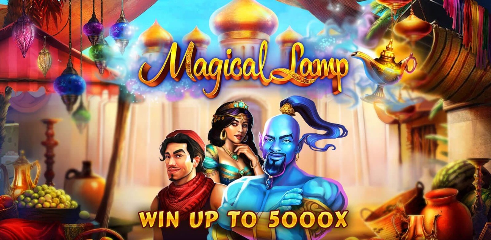 Magical Lamp Genie wait for you in Spade Gaming Slot