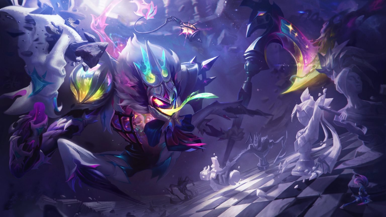 Riot shows off new Star Guardian skins for Sona, Fiddlesticks, Kai’Sa, and Ekko on League PBE