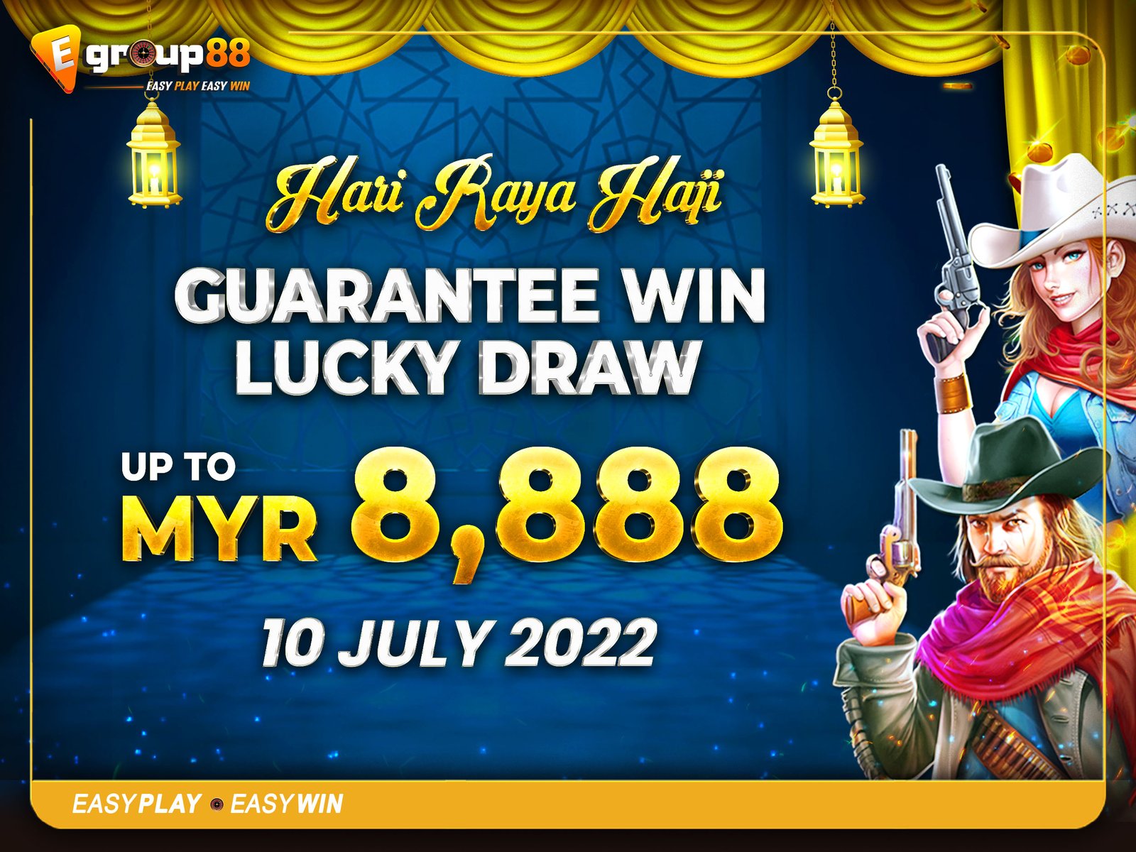 Hari Raya Haji Guarantee Win Lucky Draw 8,888