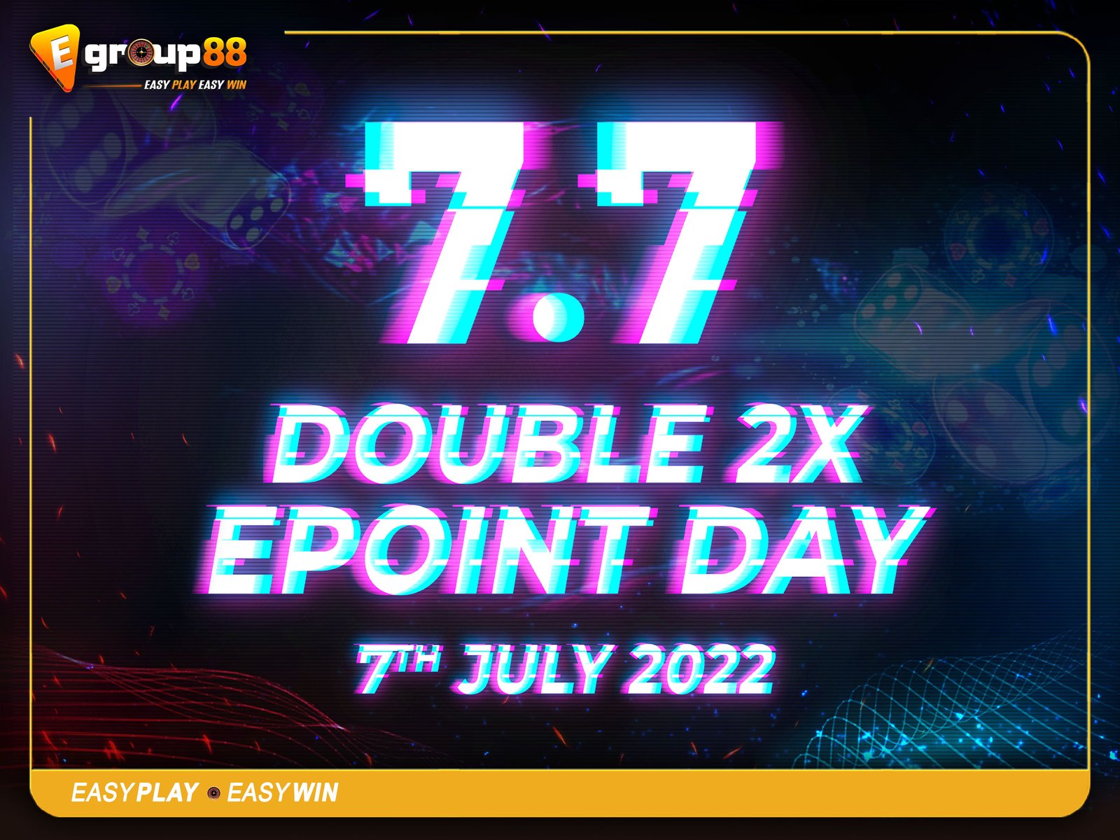 7.7 Double 2x Epoints Day