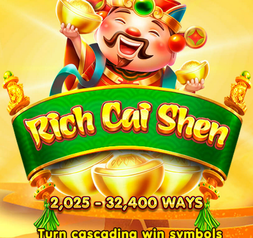 Introduce of Rich Cai Shen Slot Game by Spade Gaming