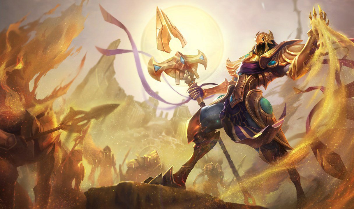 Worlds 2022 Azir skin released for testing on League’s PBE