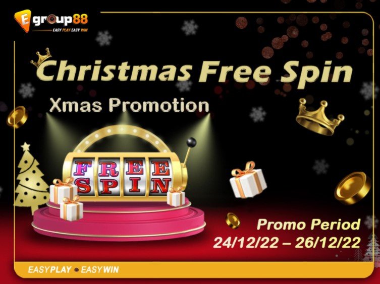 Egroup88 X PP Christmas Free Spin