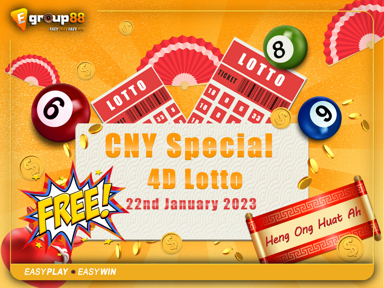 CNY Special FREE 4D Lotto “Heng Ong Huat Ah”