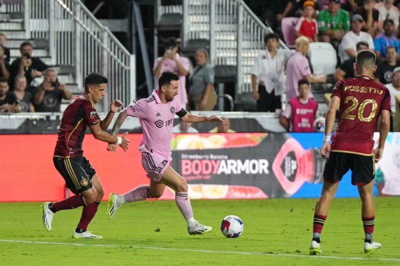 Messi scores twice as Inter Miami thrash Atlanta United 4-0