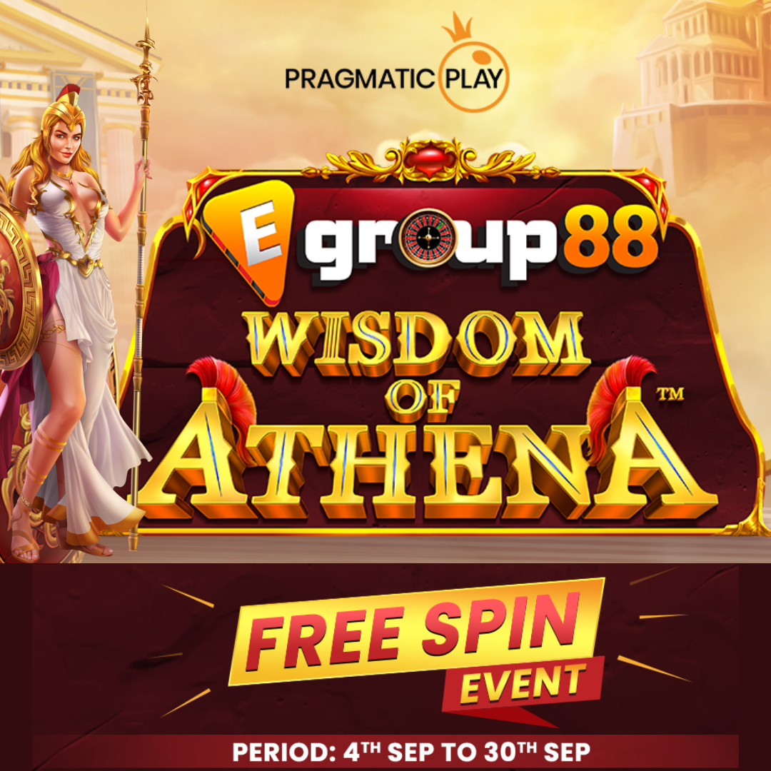 Pragmatic Play X Egroup88 | Exclusive Collaboration New Slot Game : Wisdom Of Athena