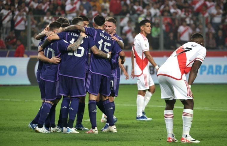 Messi double hands Argentina 2-0 win over Peru in South American World Cup qualifier