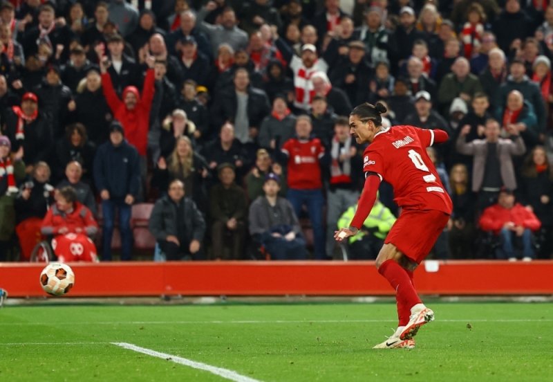 Liverpool boss Klopp not concerned by Nunez’s finishing