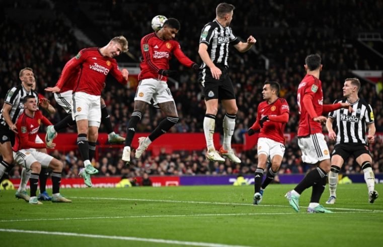 Man United dumped out of League Cup by Newcastle, Arsenal lose at West Ham