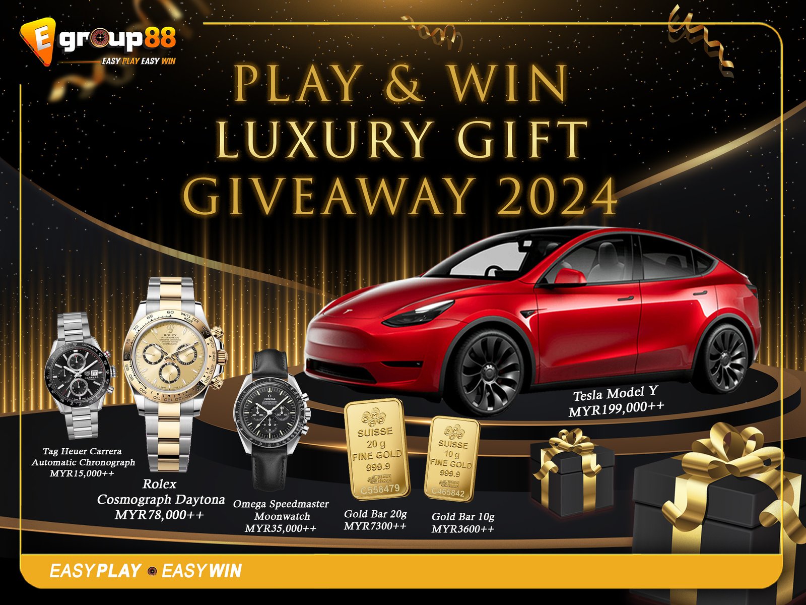 2024 Play & Win Luxury Gift Giveaway | 2024一玩即赢豪礼大派送 | 2024 Main & Menang Hadiah Mewah