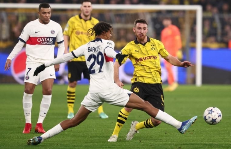 PSG through to Champions League last 16 despite Dortmund draw