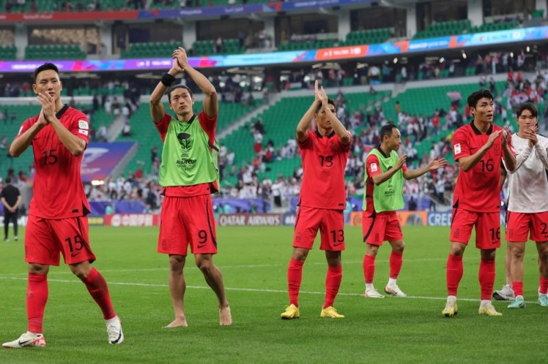 South Korea salvage late draw with Jordan at Asian Cup