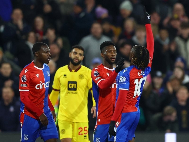 Eze and Olise dazzle as Crystal Palace secure 3-2 win over Sheffield United