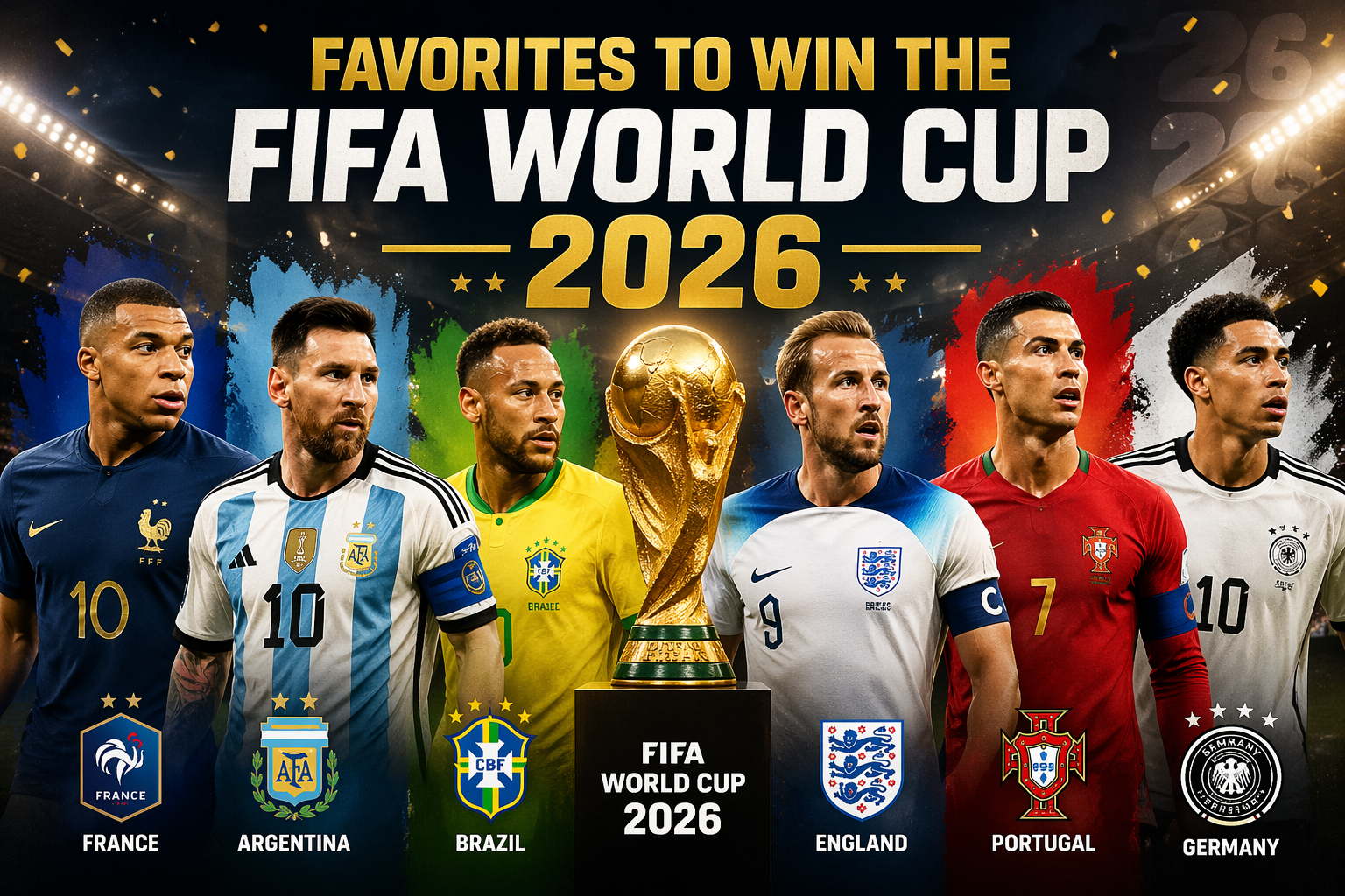 Title: Favorites to Win the FIFA World Cup 2026