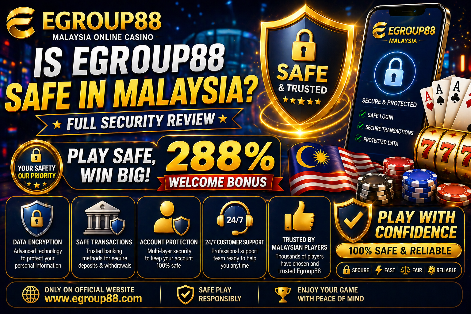 Is Egroup88 Safe in Malaysia? Full Security Review