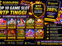 Top 10 Game Slot RTP Tinggi di Egroup88 Malaysia
