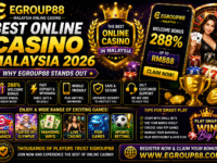 Best Online Casino Malaysia 2026 – Why Egroup88 Stands Out