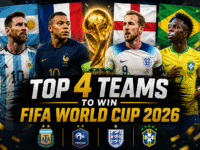 Top 4 Teams to Win FIFA World Cup 2026